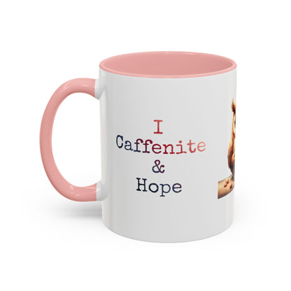 Coffee Mug — "Not A Rise & Shine Day"  —  Owl Accent Mug (11/15 oz) — Funny Morning Coffee Cup