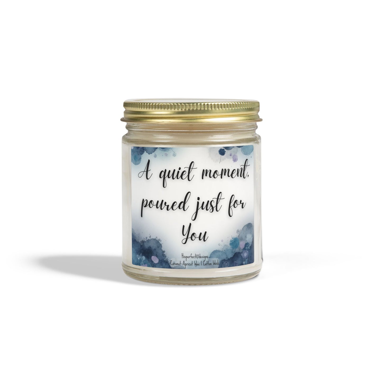 Scented Candles, Coconut Apricot Wax (9oz)