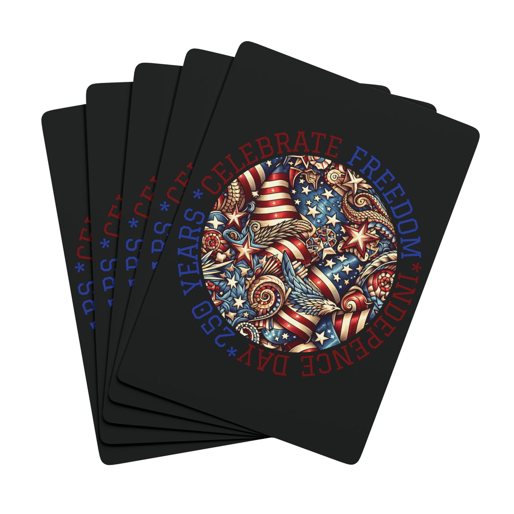 Independence Day Poker Playing Cards — Fouth of July Game Nights