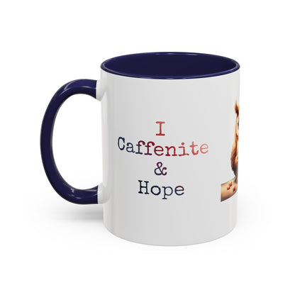 Coffee Mug — "Not A Rise & Shine Day"  —  Owl Accent Mug (11/15 oz) — Funny Morning Coffee Cup
