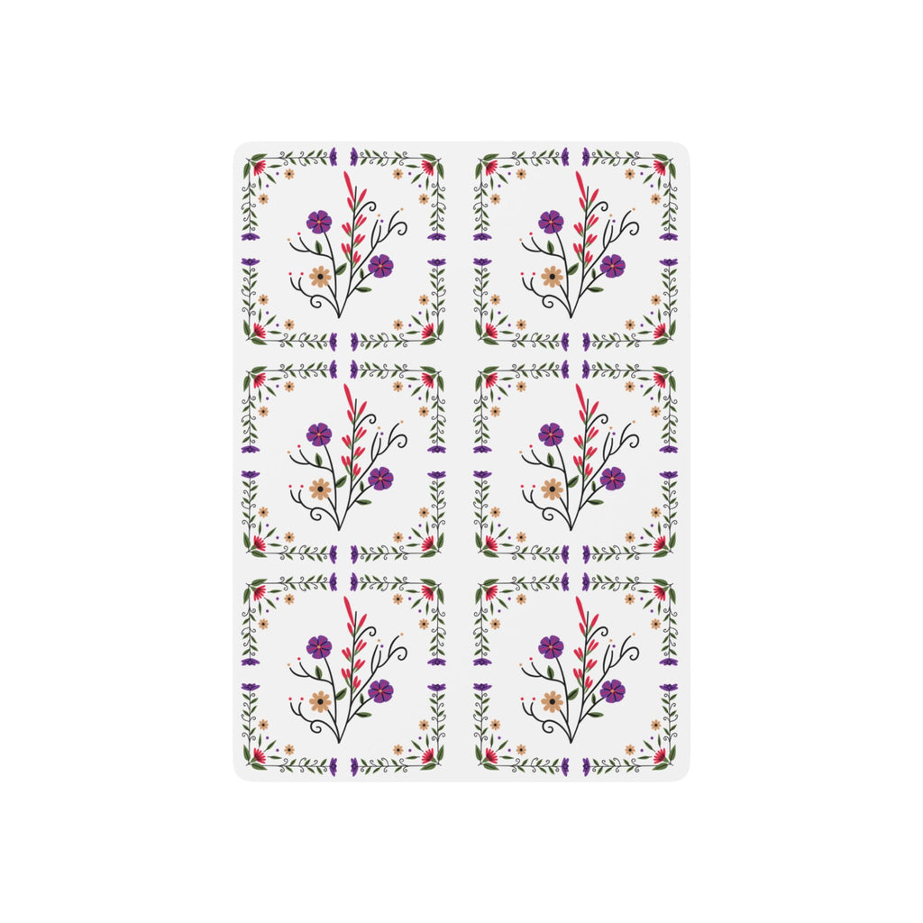 Floral Poker Playing Cards —Deck of Cards for Ladies Game Nights