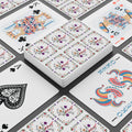 Floral Poker Playing Cards —Deck of Cards for Ladies Game Nights