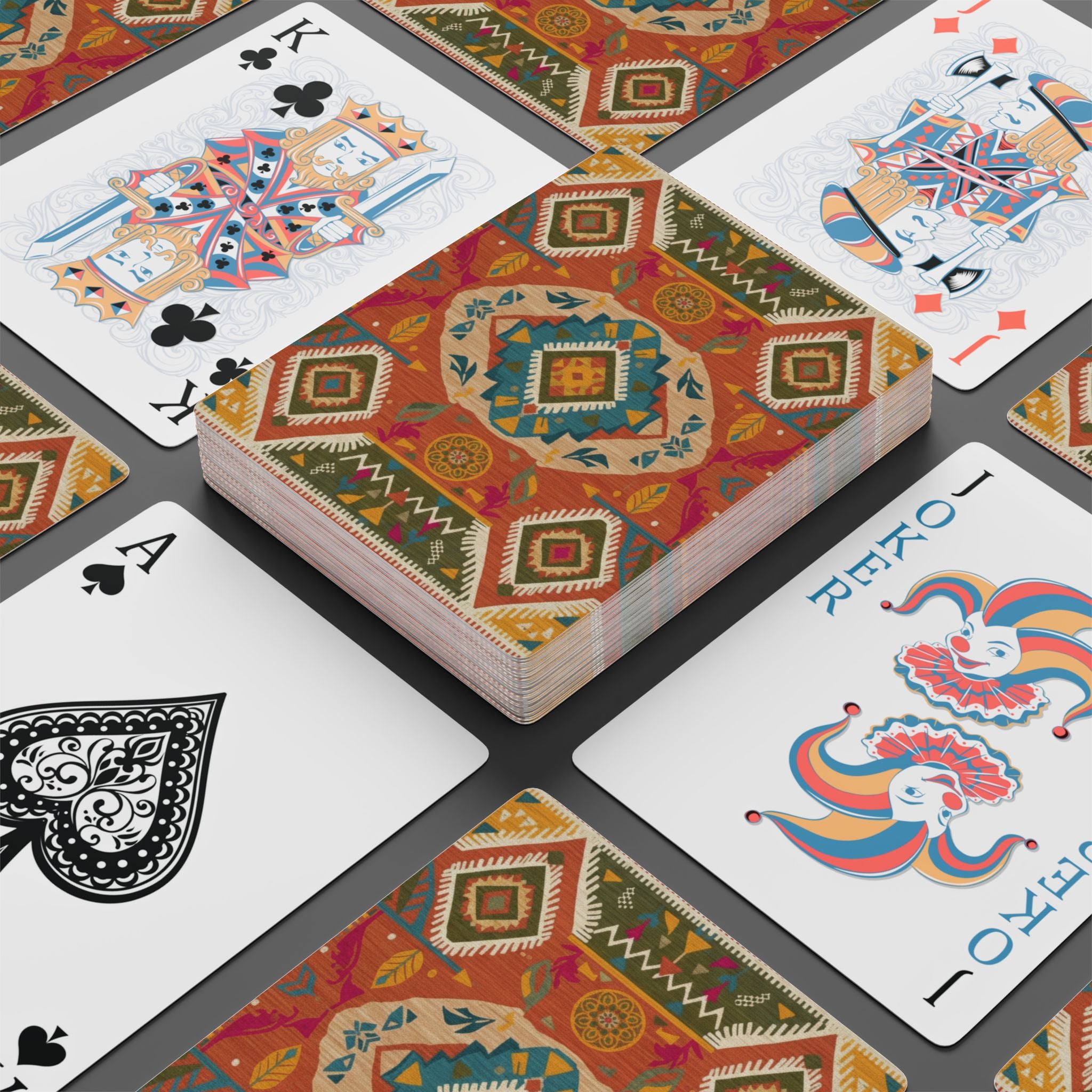 Poker Playing Cards — Unique Poker Deck, Game Night Fun