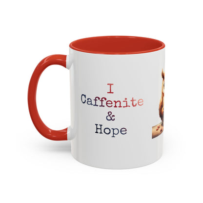 Coffee Mug — "Not A Rise & Shine Day"  —  Owl Accent Mug (11/15 oz) — Funny Morning Coffee Cup