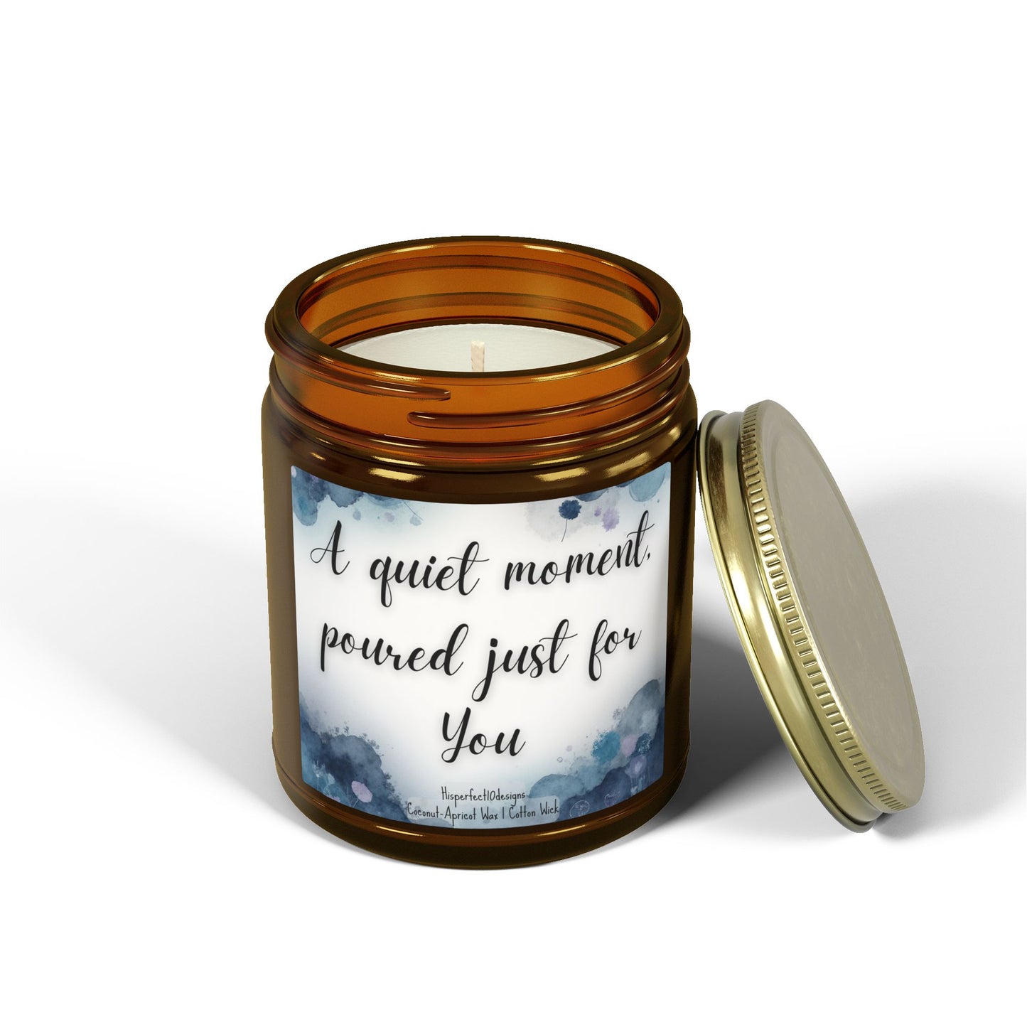 Scented Candles, Coconut Apricot Wax (9oz)