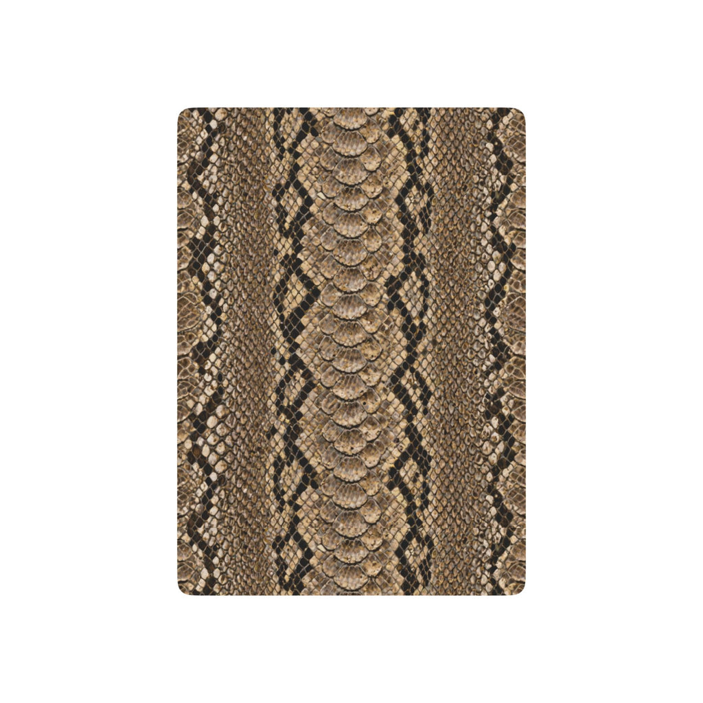 Snakeskin Poker Playing Cards — Unique Card Deck for Game Nights