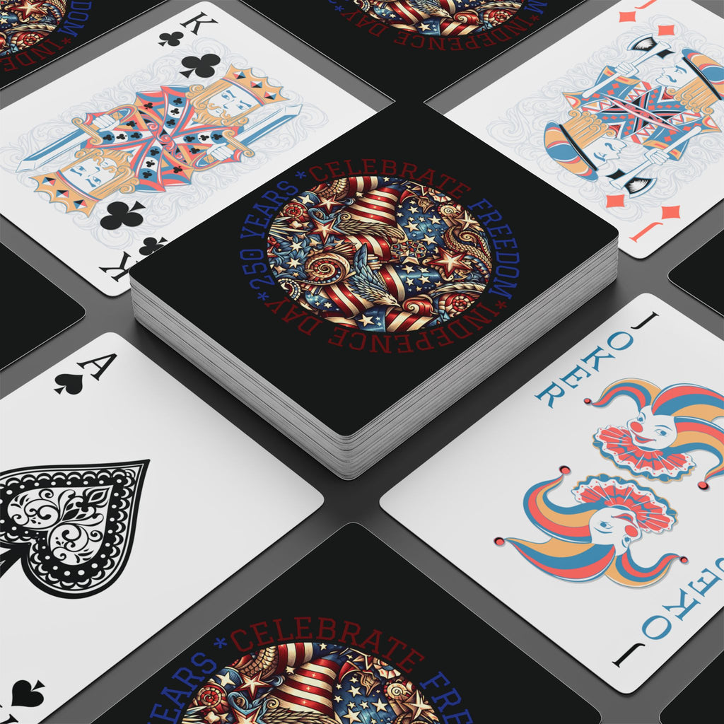 Independence Day Poker Playing Cards — Fouth of July Game Nights