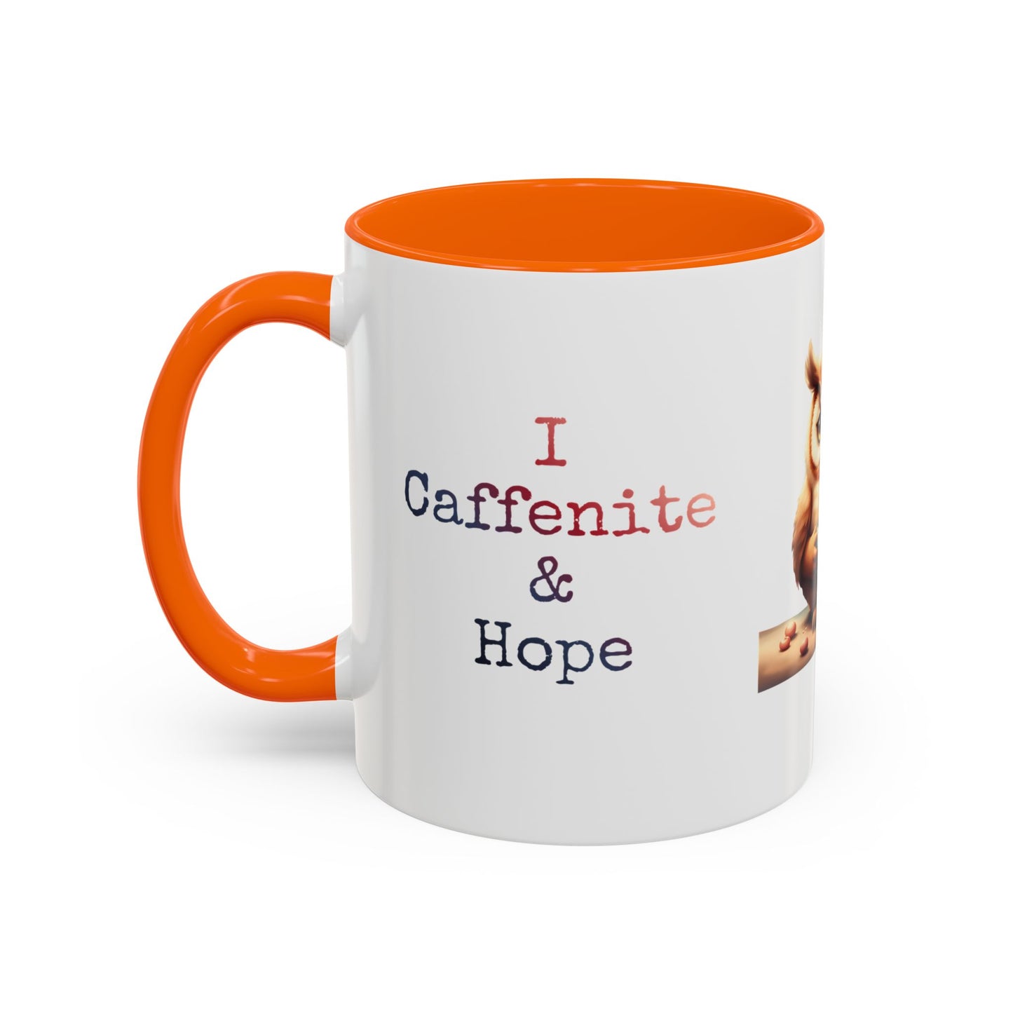 Coffee Mug — "Not A Rise & Shine Day"  —  Owl Accent Mug (11/15 oz) — Funny Morning Coffee Cup