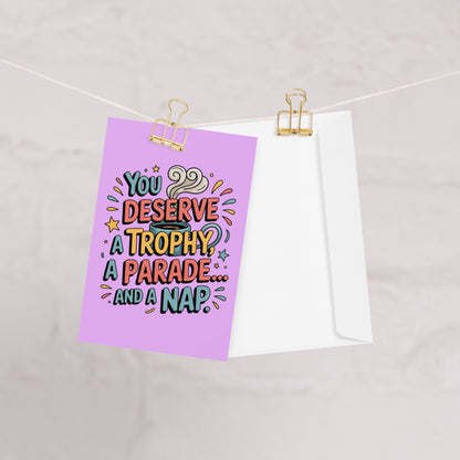 Funny Appreciation Greeting Card | Humor Card