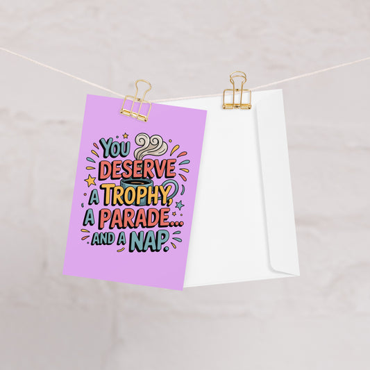Funny Appreciation Greeting Card | Humor Card