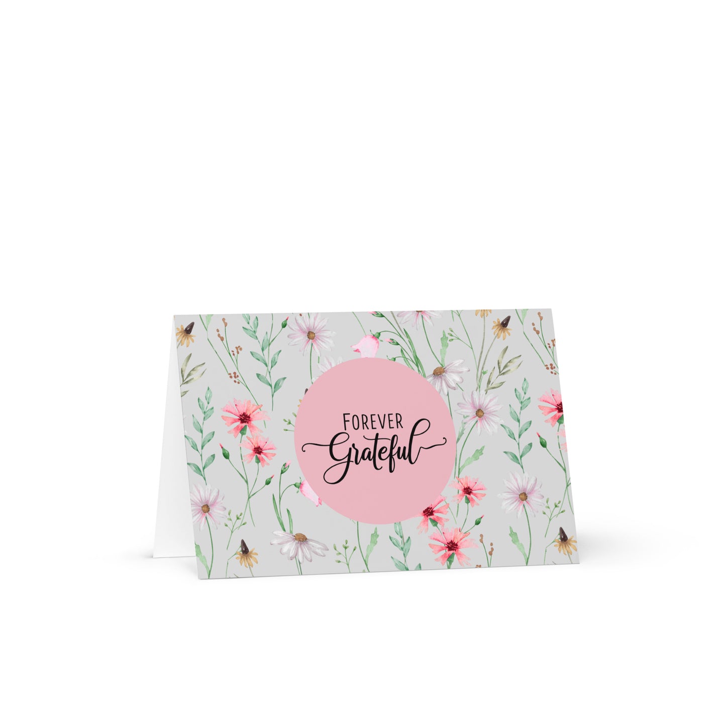 Appreciation Greeting Card | Forever Grateful | Blank Inside